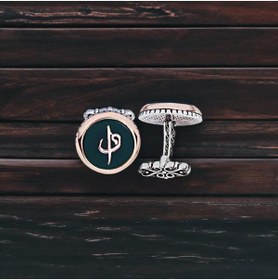 تصویر دکمه سردست مردانه | SilverPlus KG2570 