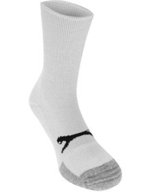 تصویر جوراب ورزشی مردانه سفید برند slazenger 2SLZNGRTENNIS Cushion Pro Tennis Sock Unisex Beyaz Tenis Çorabı 2 Li