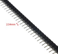 تصویر پین هدر 1*40 مادگی نظامی 