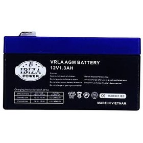 تصویر باتری یو پی اس 12 ولت 1.3 آمپر ساعت ایبیزا مدل 12V1.3AH 