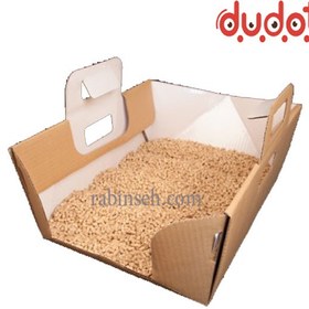 تصویر ظرف خاک مسافرتی / موقت دودوتی ( فروش فقط در تهران) Dudoti Cat Litter Tray