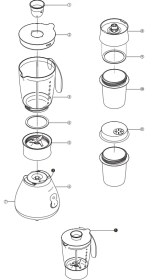 تصویر مخلوط کن Kenwood مدل BL330 