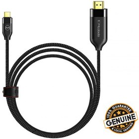 تصویر کابل تبدیل USB-C به HDMI مک دودو مدل CA-5880 طول 2 متر ا Mcdodo CA-5880 Type-C to HDMI Cable 2m Mcdodo CA-5880 Type-C to HDMI Cable 2m