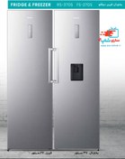 تصویر یخچال فریزر دوقلو هایسنس مدل RS370W | رنگ سفید یخچال فریزر دوقلو هایسنس مدل RS370W | رنگ سفید