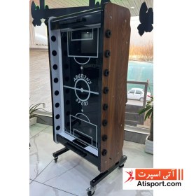 تصویر فوتبال دستی پایه فلز ثابت عابدینی F115 