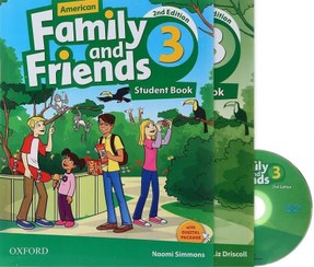 تصویر کتاب امریکن فمیلی اند فرندز 3 ویرایش دوم کتاب American Family and Friends 3 2nd Edition