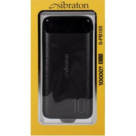 تصویر پاوربانک سیبراتون مدل S-PB105 ظرفیت 10000 میلی آمپر ساعت Sibraton S-PB105 10000mah power bank