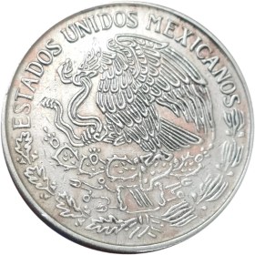 تصویر سکه مکزیک 1 پزو مکزیک 