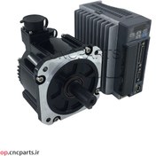 تصویر سروو موتور 1.5kw کیلووات alpha آلفا ترمزدار 2000 دور rpm مدل CMA-E2131524-B کد درایو SD-F-1021 