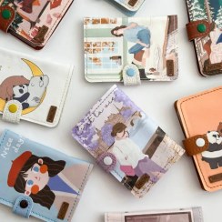 تصویر کیف مدارک طرح دخترانه 