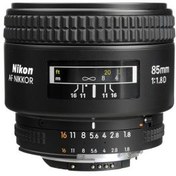 تصویر لنز نیکون مدل Nikon AF NIKKOR 85mm f/1.8D 