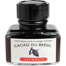 تصویر جوهر خودنویس هربین 30ml Cacao Du Bresil 