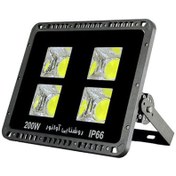 تصویر پروژکتور 200 وات COB آوانور مدل پنجره‌ای گرد 