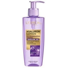 تصویر ژل شستشو صورت و پاک کننده آرایش اورئال مدل L'Oreal Paris Hyaluron Expert Replumping Purifying Gel Wash L'Oreal Paris Hyaluron Expert Replumping Purifying Gel Wash 200ml