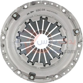 تصویر دیسک و صفحه 215 تیبا والئو آبی (اصلی) PHC Valeo SSC-04 Clutch Disc For Tiba (215) Made in Korea