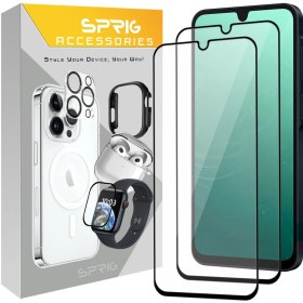 تصویر محافظ صفحه نمایش اسپریگ مدل FLSP2 مناسب برای گوشی موبایل شیائومی Redmi 9A / Redmi 10A / Poco C3 بسته دو عددی 