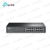 تصویر سوئيچ 16 پورت TL-SG1016PE گیگابیت و 8 پورت PoE تی پی لينک TP-Link TP-Link TL-SG1016PE 16-Port Gigabit with 8-POE ports Switch