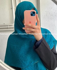 تصویر روسری نخ و پنبه پلیسه 