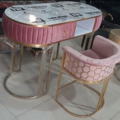 تصویر میز ناخن تک نفره بغل پارچه رنگ بندی مختلف ارسال به سراسر ایران هزینه ارسال به عهده ی خود مشتری می باشد 