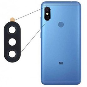 تصویر شیشه دوربین شیاومی Redmi note 6 pro 