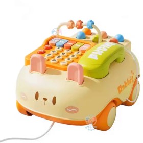 تصویر تلفن موزیکال خرگوش DC007 