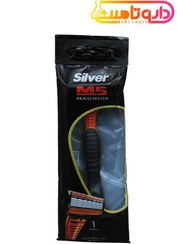 تصویر تیغ اصلاح سیلور مدل M5 مگنوم ۵ لبه تک عددی 