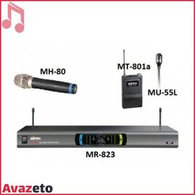 تصویر میکروفن بیسیم یقه ای مایپرو MIPRO MR-823 Microphone MIPRO MR-823