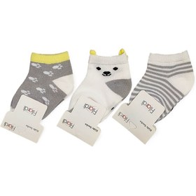 تصویر جوراب نوزادی مجموعه 3 تایی طرح ردپا فیلاردی Filardi ا Filardi Footprint Baby Socks - 3 Pairs Filardi Footprint Baby Socks - 3 Pairs