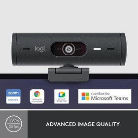 تصویر وبکم لاجیتک مدل Brio 500 ا Logitech BRIO 500 Webcam Logitech BRIO 500 Webcam