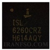 تصویر آی سی لپ تاپ Intersil ISL6260CRZ 