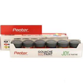 تصویر گواش 6رنگ 30میل پنتر کدPUGP712-6 