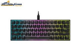 تصویر کیبورد گیمینگ سیمی کورسیر مدل Corsair K65 MINI MX 