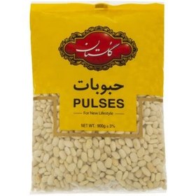 تصویر لوبیا سفید گلستان مقدار 900 گرم Golestan White Beans 900g