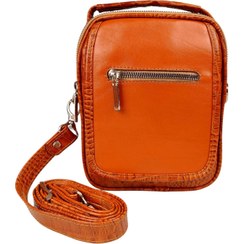 تصویر کیف دوشی مردانه چرم طبیعی آرباس کدAR2010 