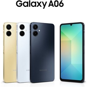 تصویر گوشی موبایل سامسونگ مدل Galaxy A06 دو سیم کارت ظرفیت 64 گیگابایت و رم 4 گیگابایت Samsung Galaxy A06 Dual SIM Storage 64GB And RAM 4GB Mobile Phone