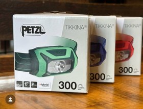 تصویر چراغ پیشانی تیکینا پتزل Petzl Tikkina Hybrid 