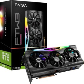 تصویر EVGA GeForce RTX 3090 FTW3 Ultra Gaming، 24 گیگابایت GDDR6X، فناوری iCX3، ARGB LED، صفحه پشتی فلزی، 24G-P5-3987-KR - ارسال 20 روز کاری EVGA GeForce RTX 3090 FTW3 Ultra Gaming, 24GB GDDR6X, iCX3 Technology, ARGB LED, Metal Backplate, 24G-P5-3987-KR