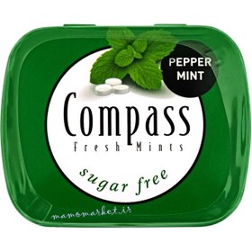 تصویر خوشبوکننده دهان کمپاس نعنا فلفلی Compass fresh mints peppermint 