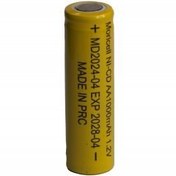 تصویر باتری قلمیAA سرتخت شارژی 1.2 ولت 1000 میلی آمپر موریسل Moricell 
