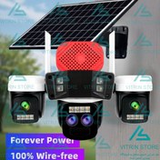 تصویر دوربین خورشیدی سیمکارتی Hector مدل TL6 ظرفیت ۱۶ مگاپیکسل با زوم اپتیکال ۱۰X 