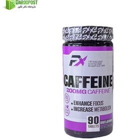 تصویر قرص کافئین 90 عددی اف ایکس 
