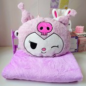 تصویر عروسک پتو بالشتی طرحدار کرومی 