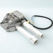 تصویر سرپمپ کامل لوله یک‌طرف کارواش استریم | هد پمپ کارواش Stream Stream Pressure Washer Complete Pump Head (Single Pipe)