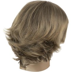 تصویر کلا‌ه گیس کوتاه ساتورا مدل SY_107 لایه‌لایه جنس الیاف ابریشم Sathura Wig SY_107 – Short Layered Synthetic Silk Fiber Hair Wig for Women