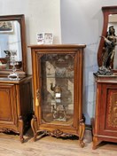 تصویر مینی بوفه ویترین مدل رزیتا از چوب راش 