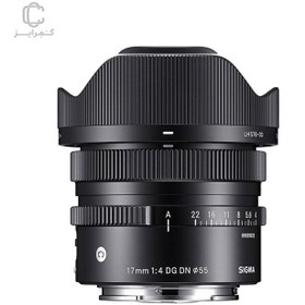 تصویر لنز سیگما Sigma 17mm f/4 DG DN Contemporary Sony E 