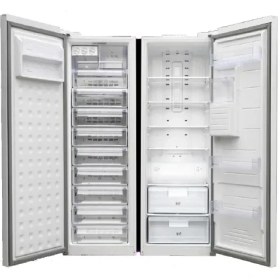 تصویر یخچال فریزر دوقلو الکترواستیل مدل ES24T ELECTRO STEEL REFRIGERATOR ES24T