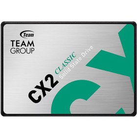 تصویر اس اس دی 2.5 اینچی تیم گروپ 256GB مدل CX2 ا Team Group CX2 Internal SSD 256GB Team Group CX2 Internal SSD 256GB