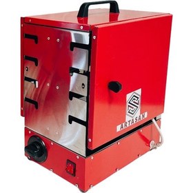 تصویر کباب پز آرتاسان 8 سیخ مدل A8-HS نیمه استیل (ارسال رایگان) 