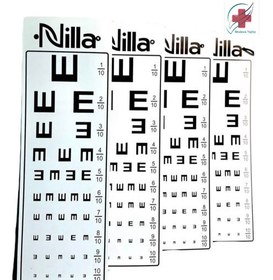 تصویر چارت بینایی 